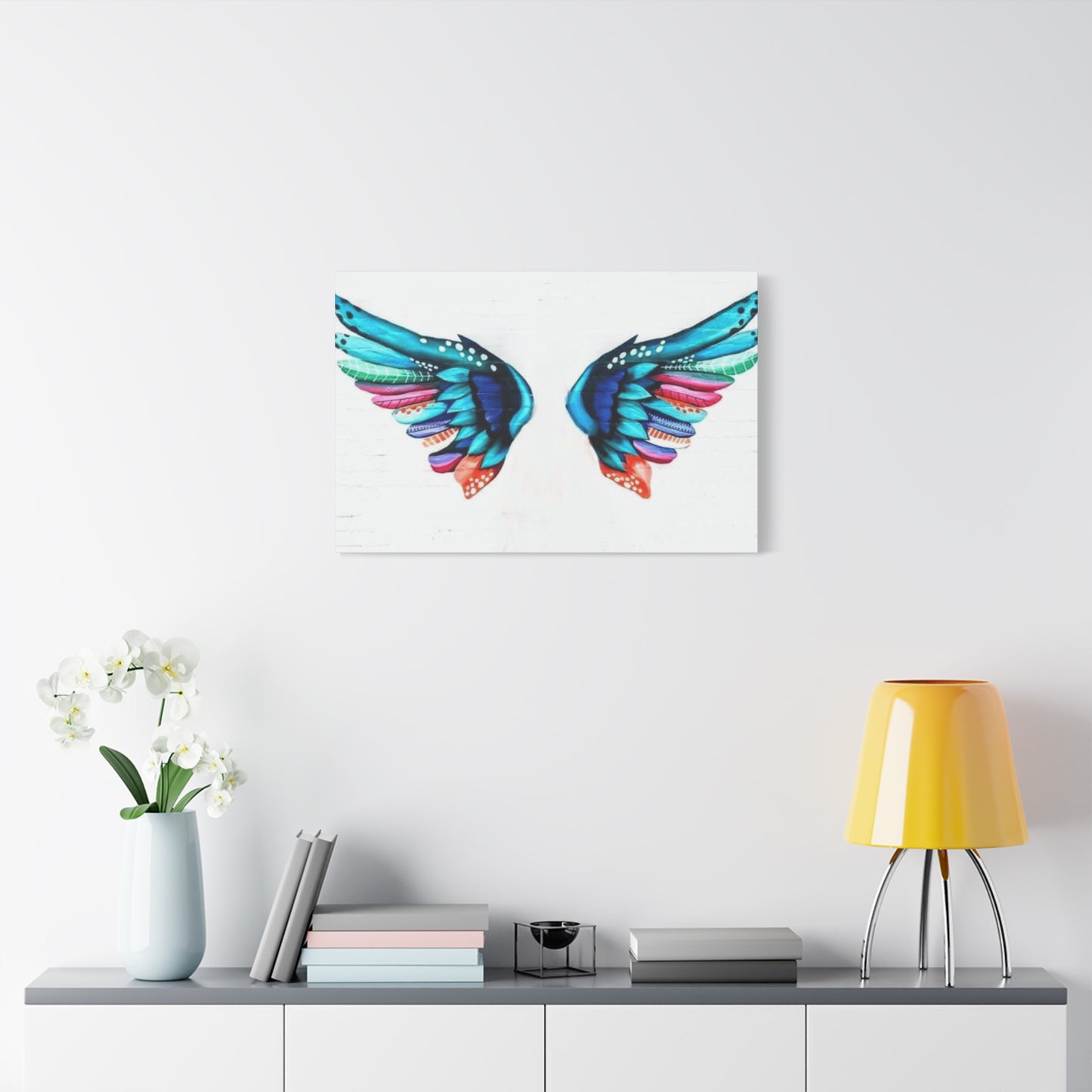 Colorful Angel Wings Wall Art & Canvas Prints