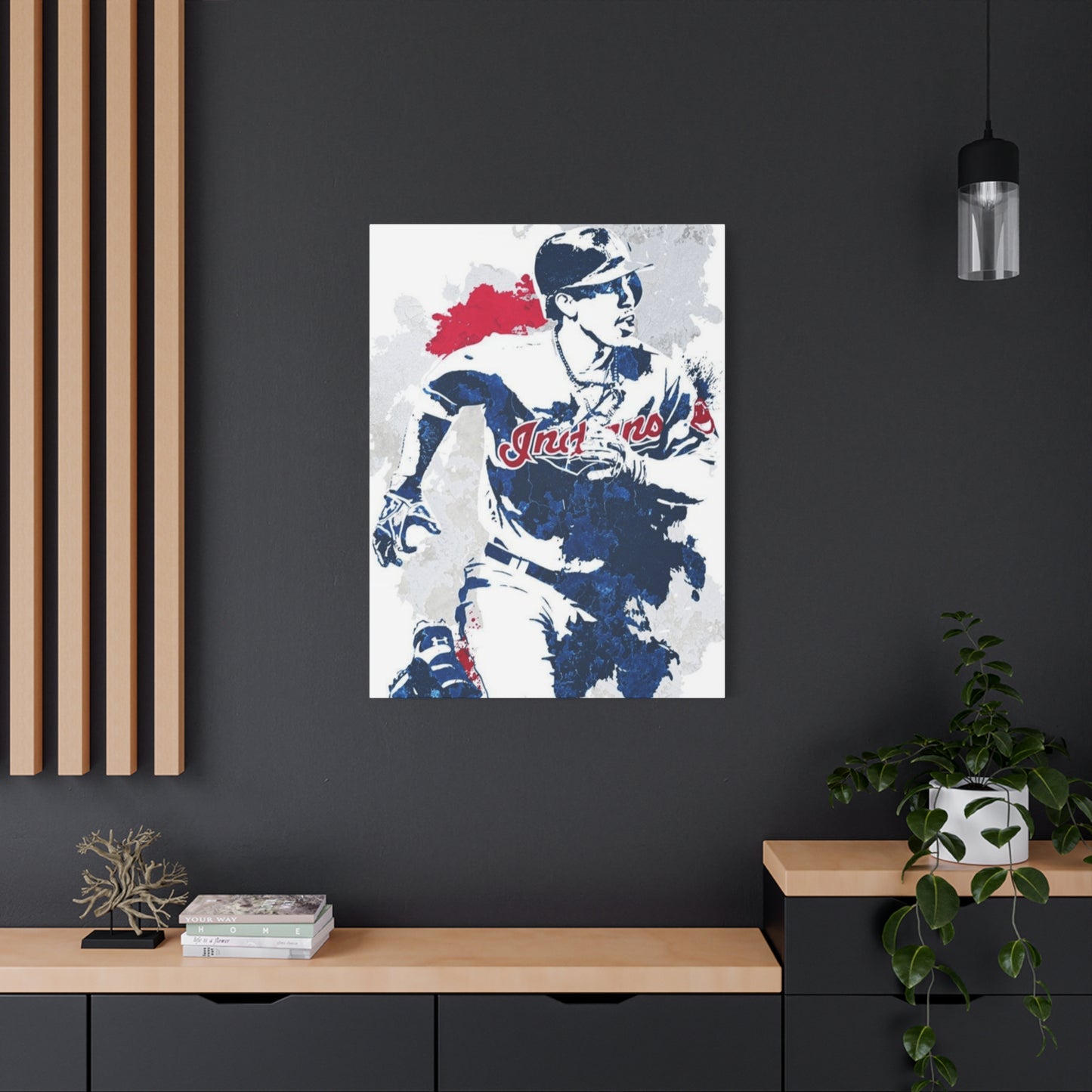 Mookie Betts Painting Wall Art & Canvas Prints