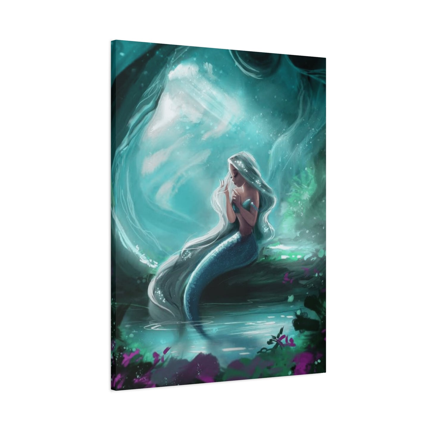 Mermaid Portrait Wall Art & Canvas Prints