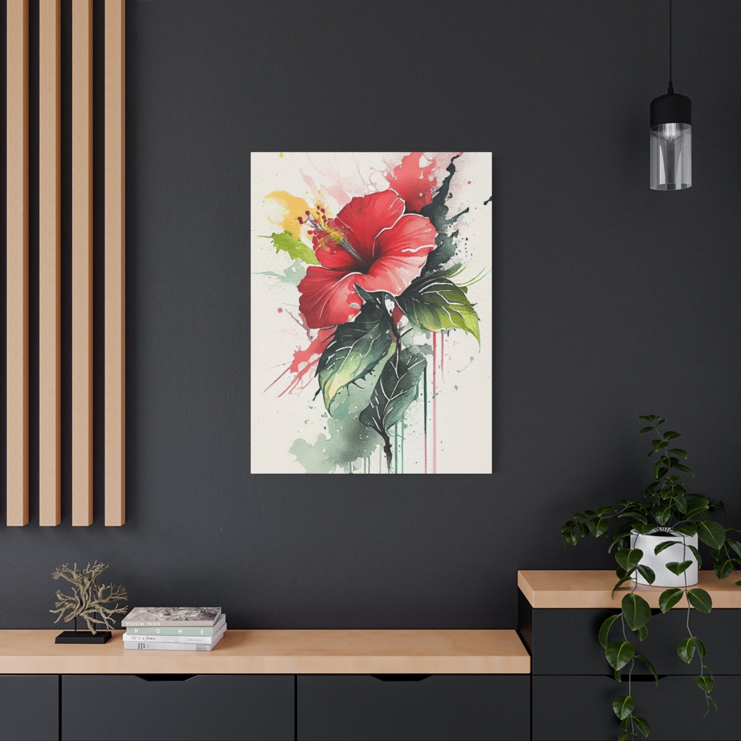 China Rose Painting Wall Art & Canvas Prints