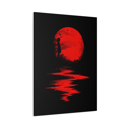 Red Moon Wall Art & Canvas Prints