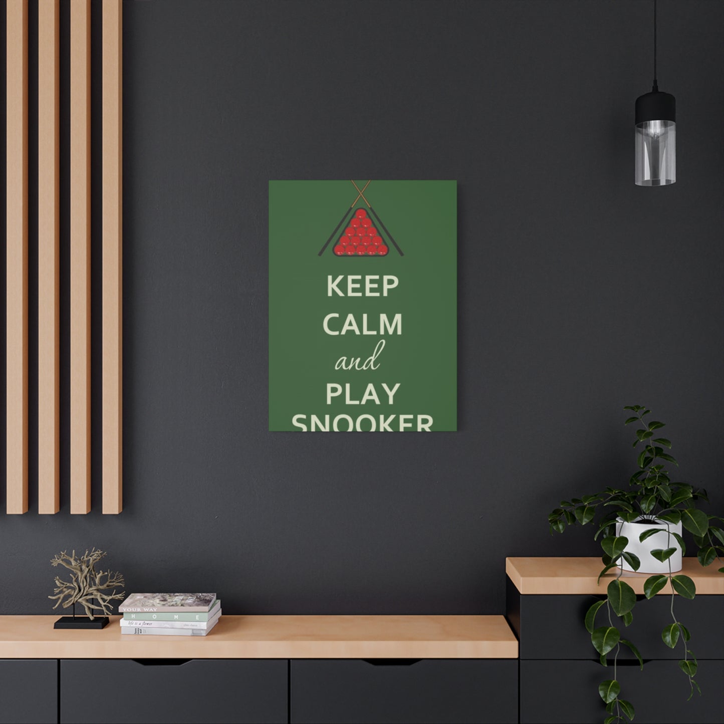 Keep Calm and Play Snooker Wall Art & Canvas Prints