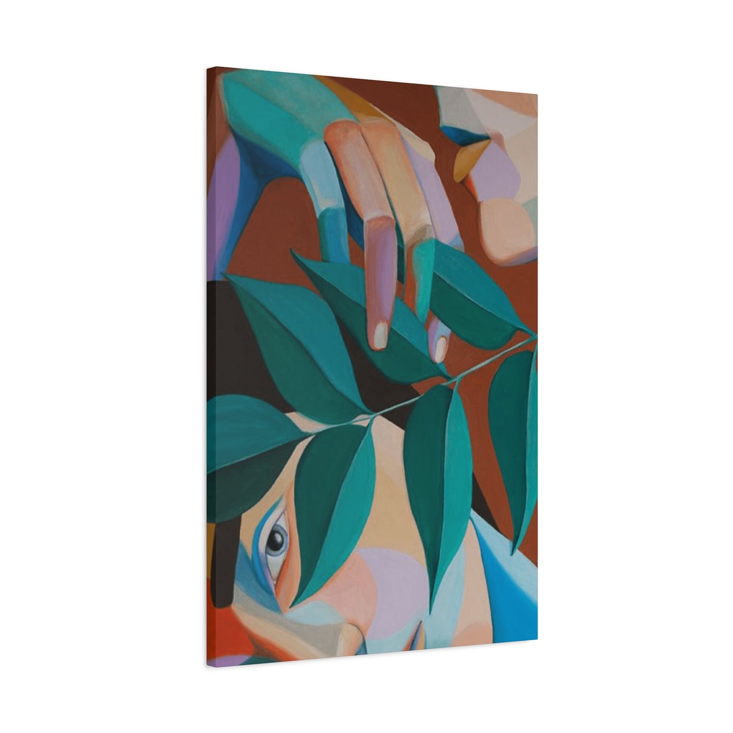 Two Women Abstract Wall Art & Canvas Prints