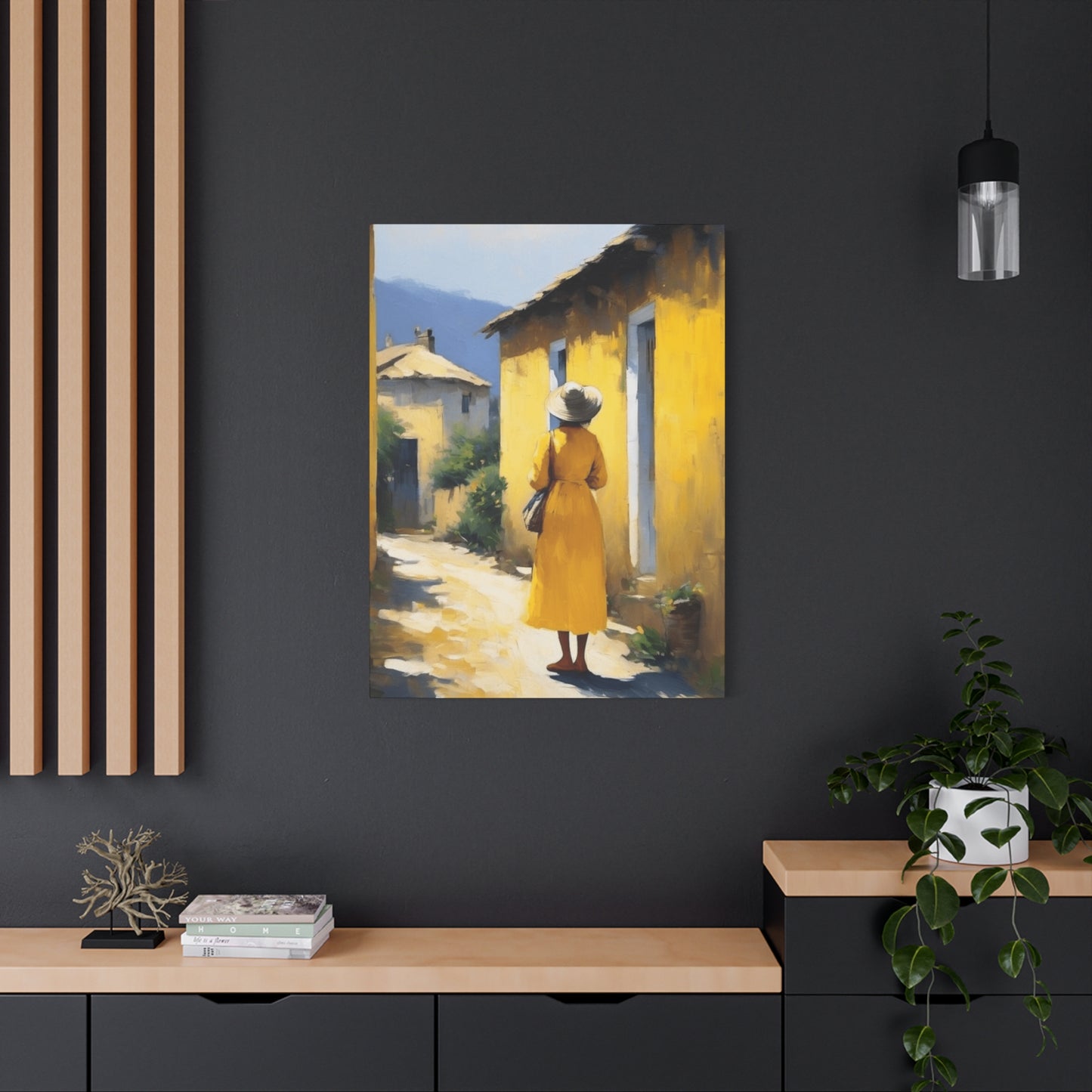 Women Walking In A Street Wall Art & Canvas Prints