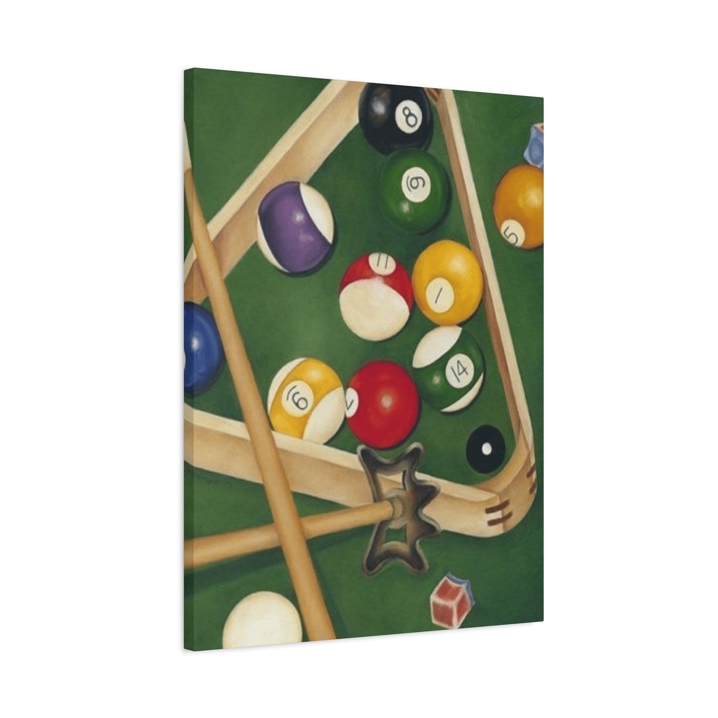 Pool Table Poster Wall Art & Canvas Prints