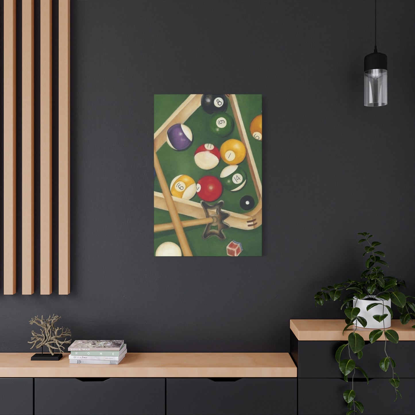 Pool Table Poster Wall Art & Canvas Prints