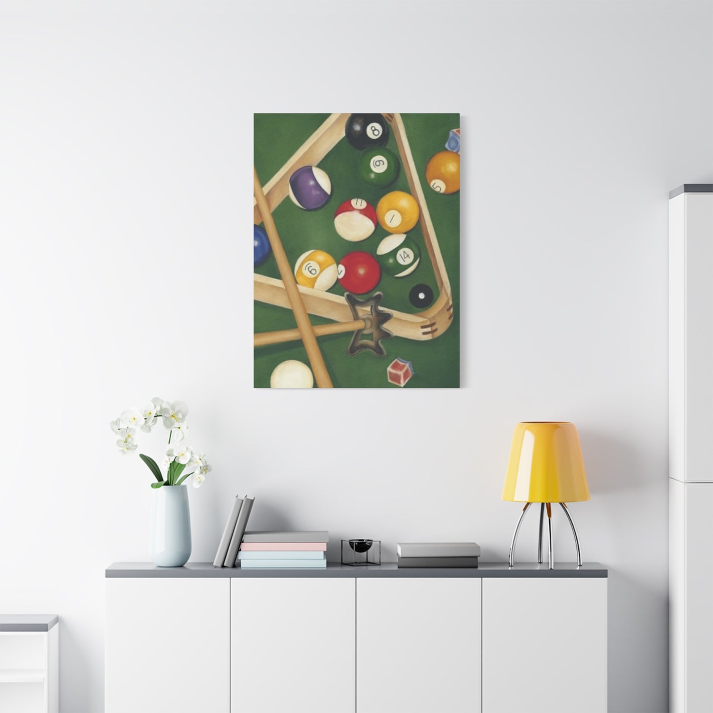 Pool Table Poster Wall Art & Canvas Prints