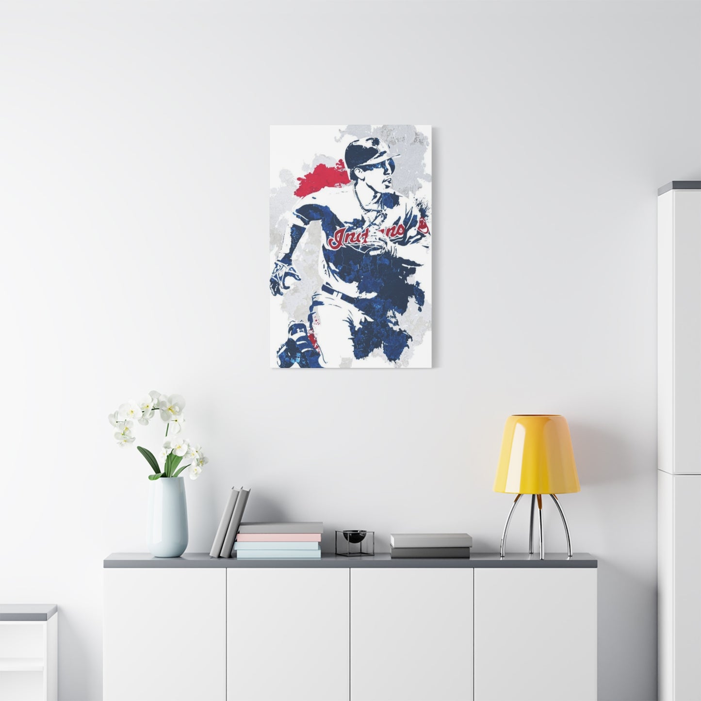 Mookie Betts Painting Wall Art & Canvas Prints