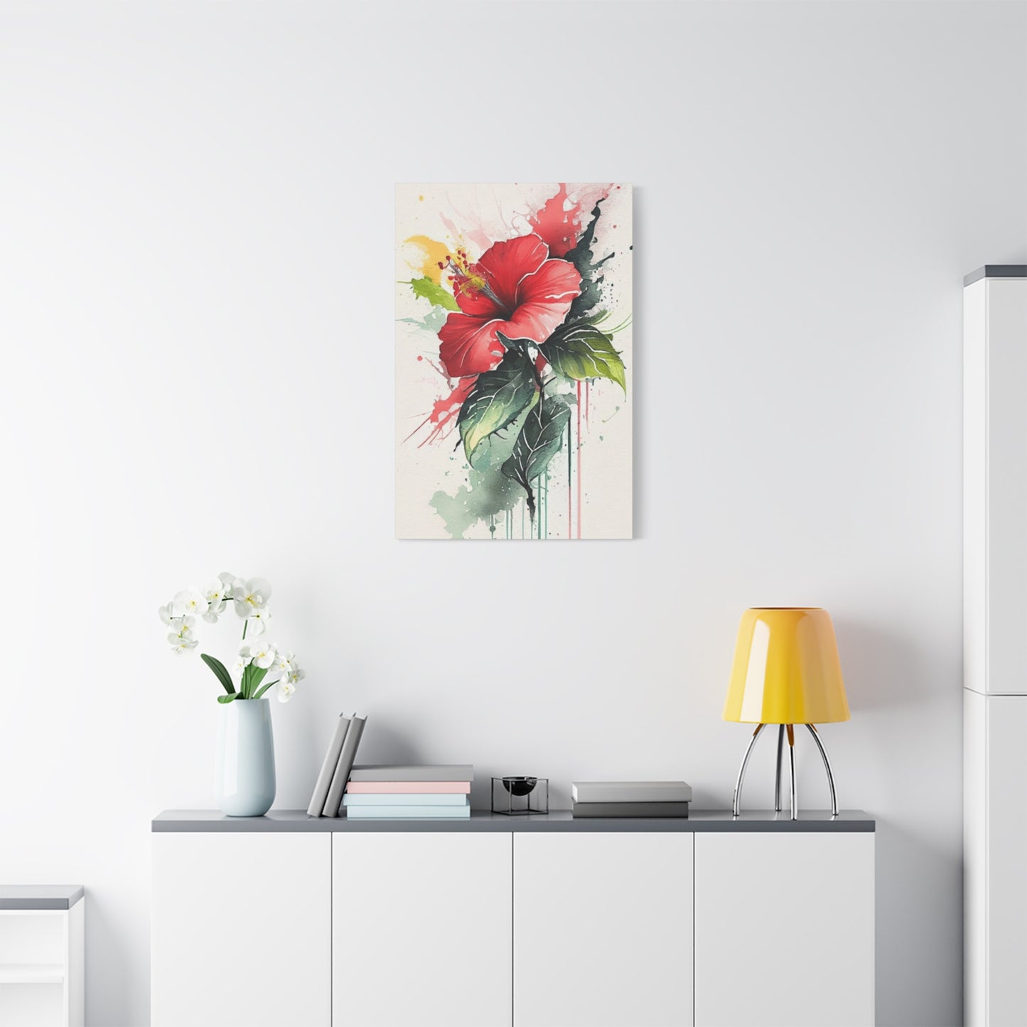 China Rose Painting Wall Art & Canvas Prints