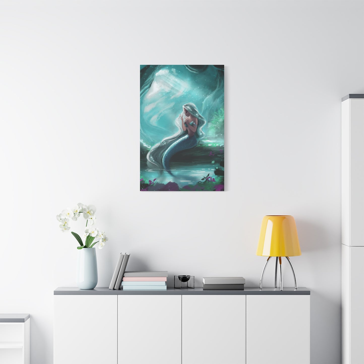 Mermaid Portrait Wall Art & Canvas Prints