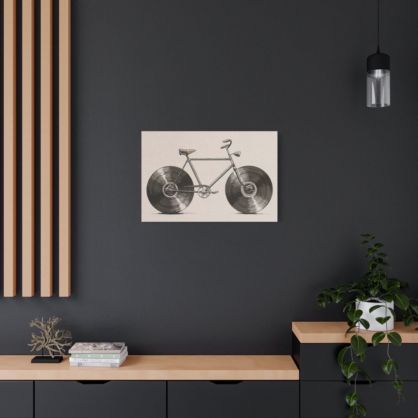 Old Bicycle Model Wall Art & Canvas Prints