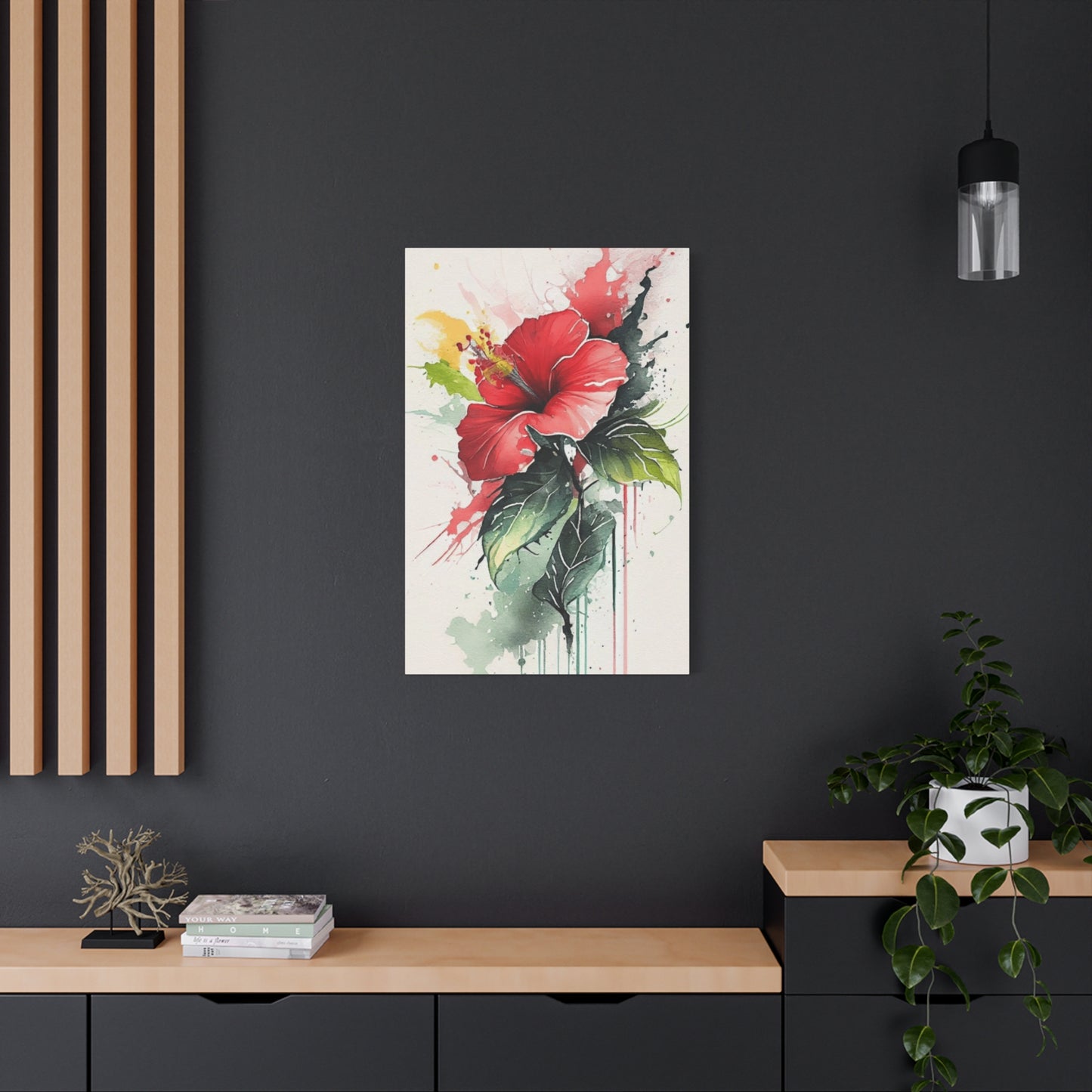 China Rose Painting Wall Art & Canvas Prints