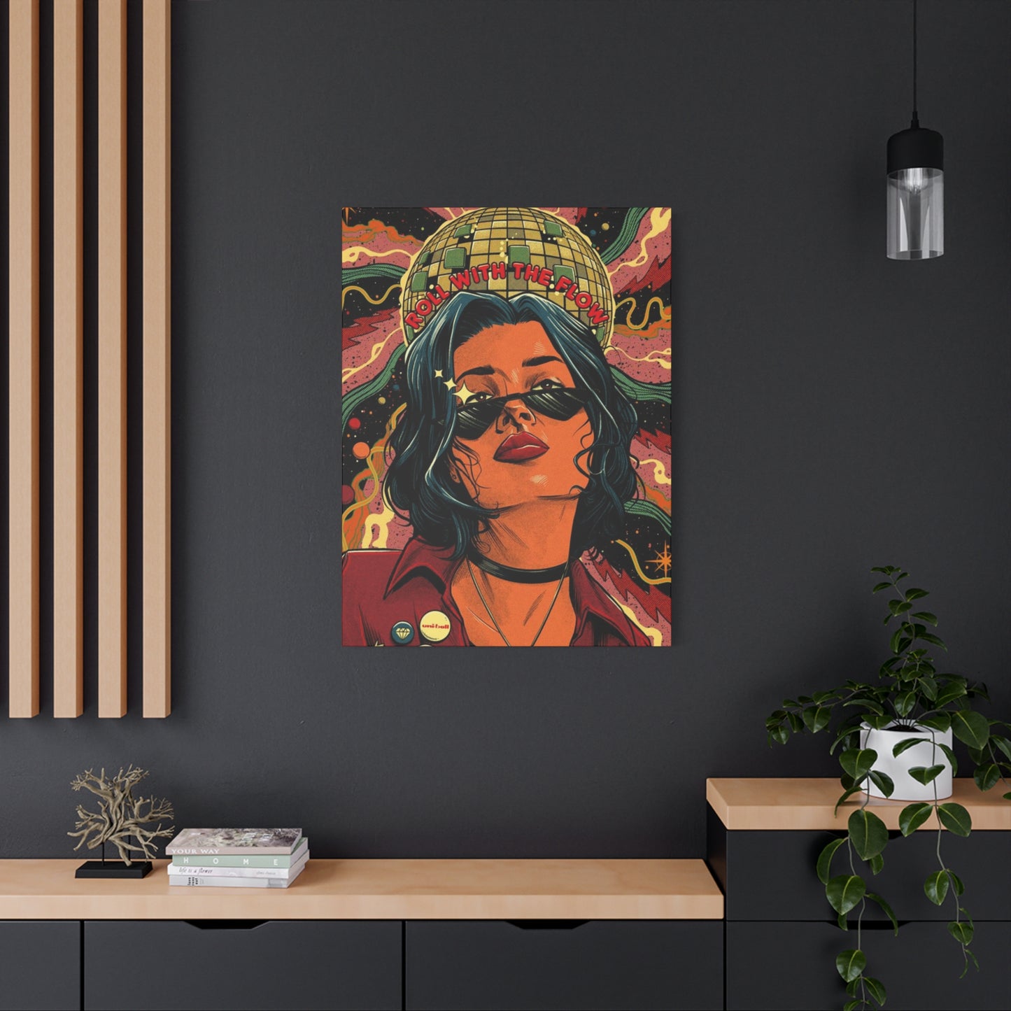 Roll With The Flow Wall Art & Canvas Prints