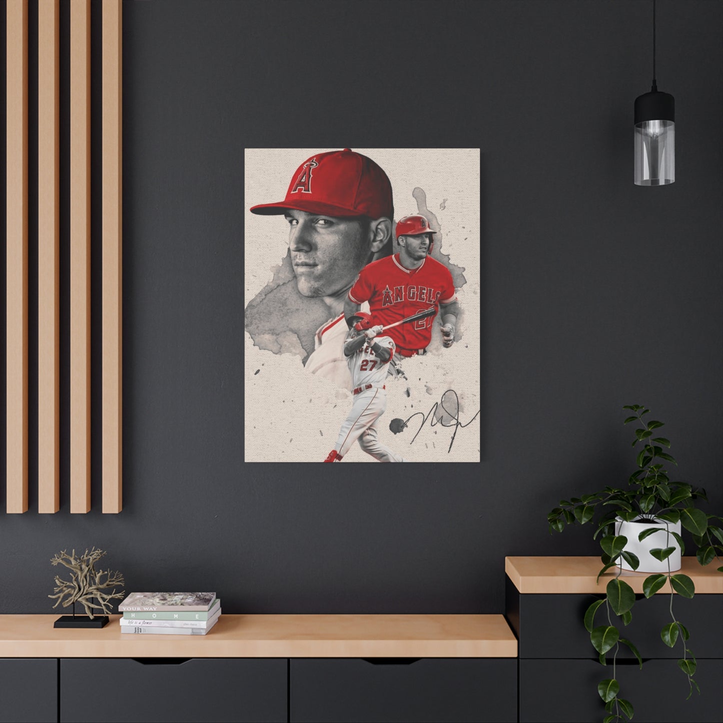 Mike Trout Wall Art & Canvas Prints