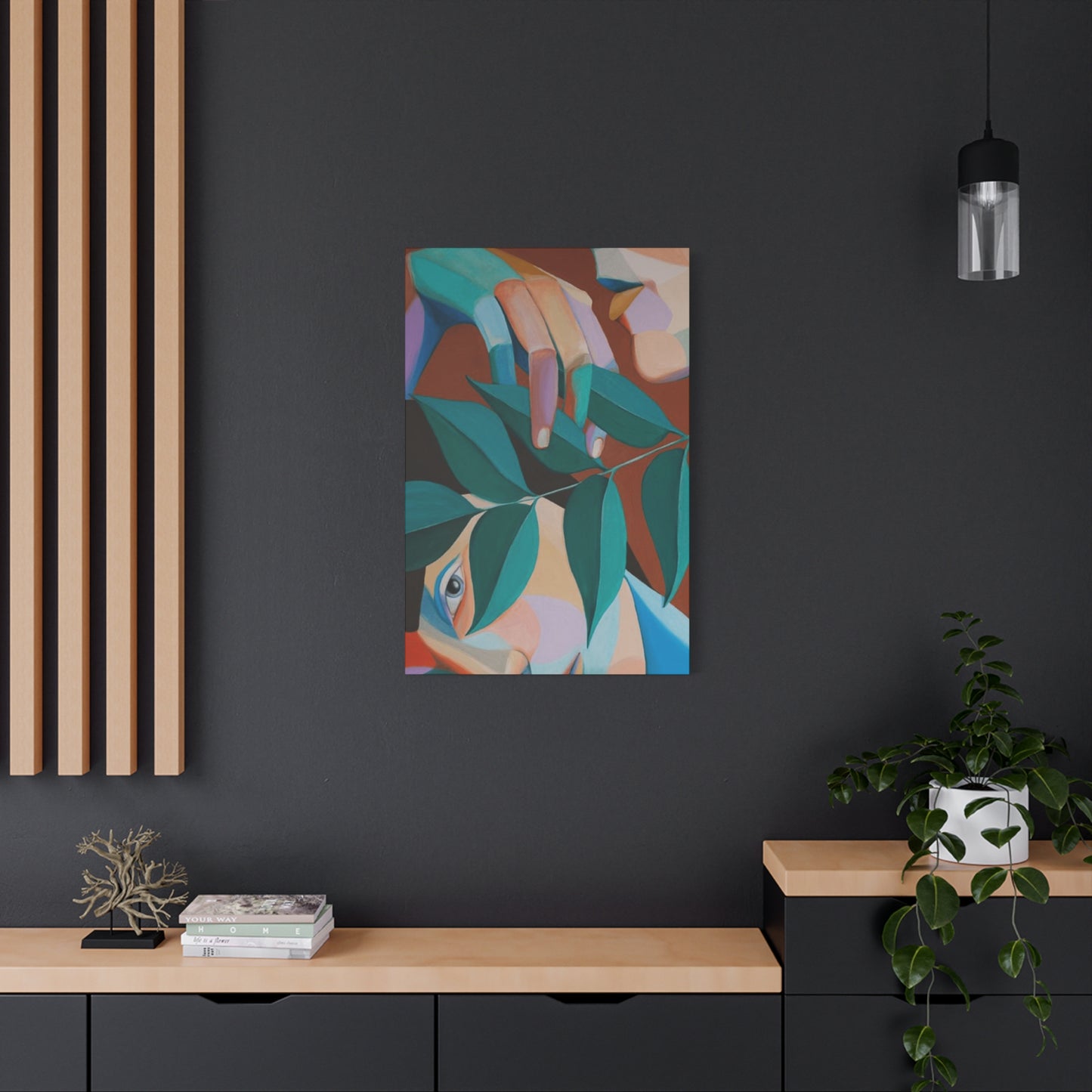 Two Women Abstract Wall Art & Canvas Prints