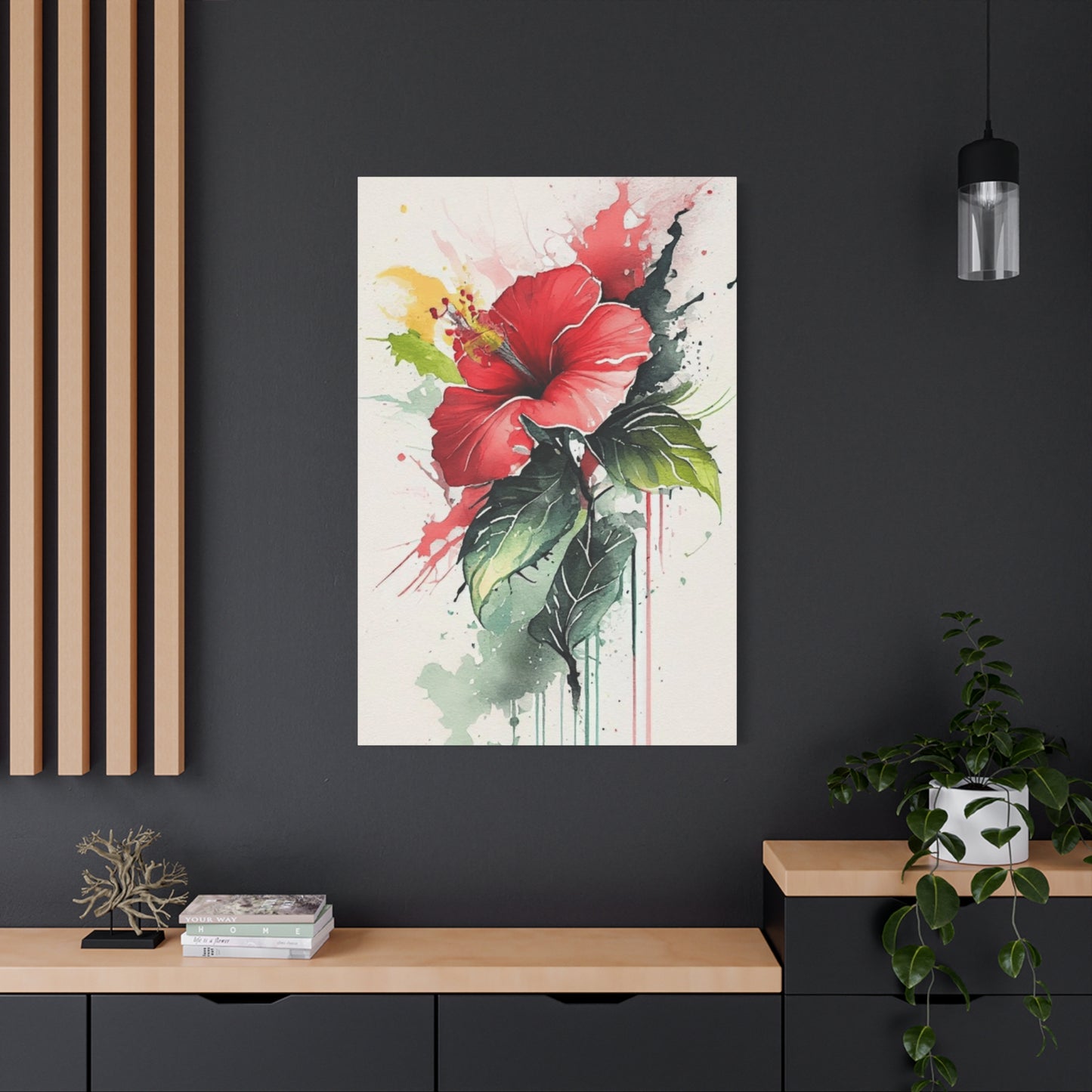 China Rose Painting Wall Art & Canvas Prints