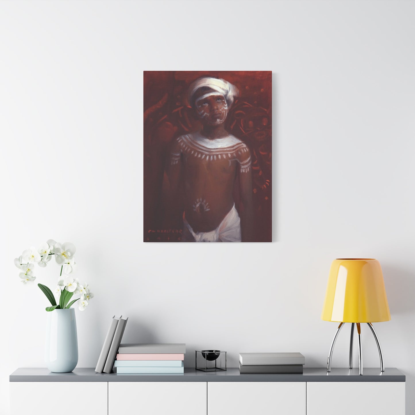 Portrait of Parmod Kurlekar 1978 Wall Art & Canvas Prints