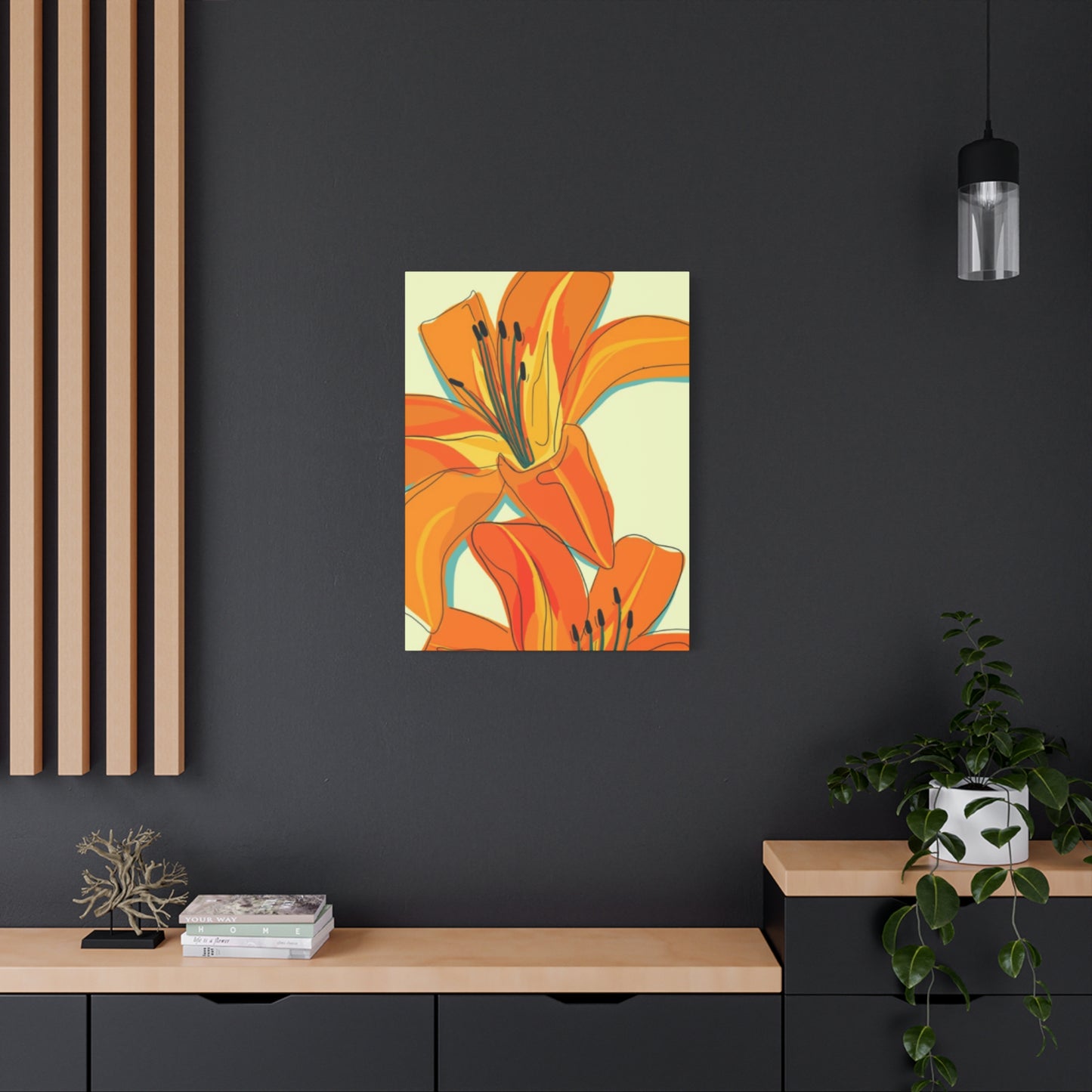 Orange Flower Wall Art & Canvas Prints