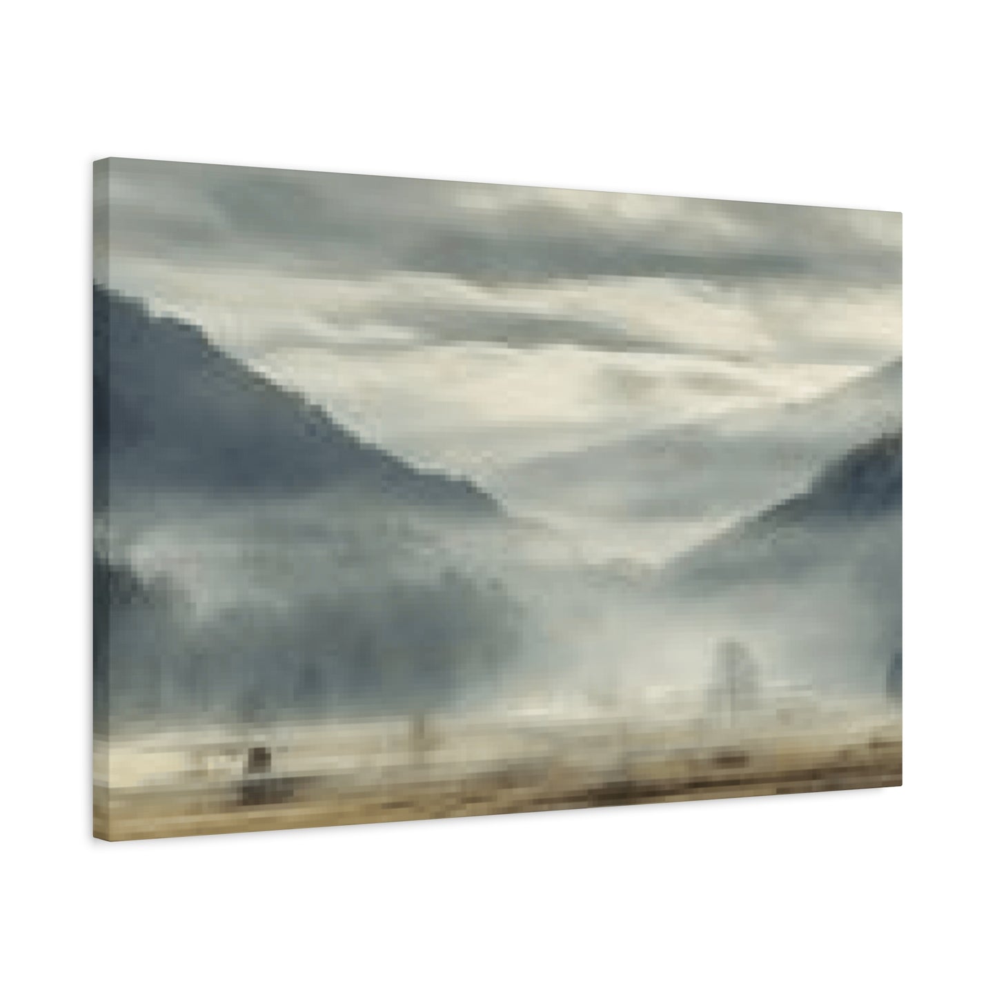 Misty Blue Ridge Painting Wall Art & Canvas Prints