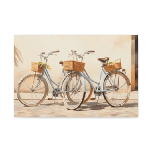 Women Bicycles Wall Art & Canvas Prints