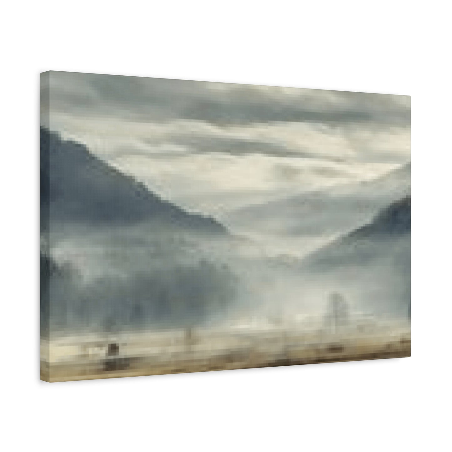 Misty Blue Ridge Painting Wall Art & Canvas Prints