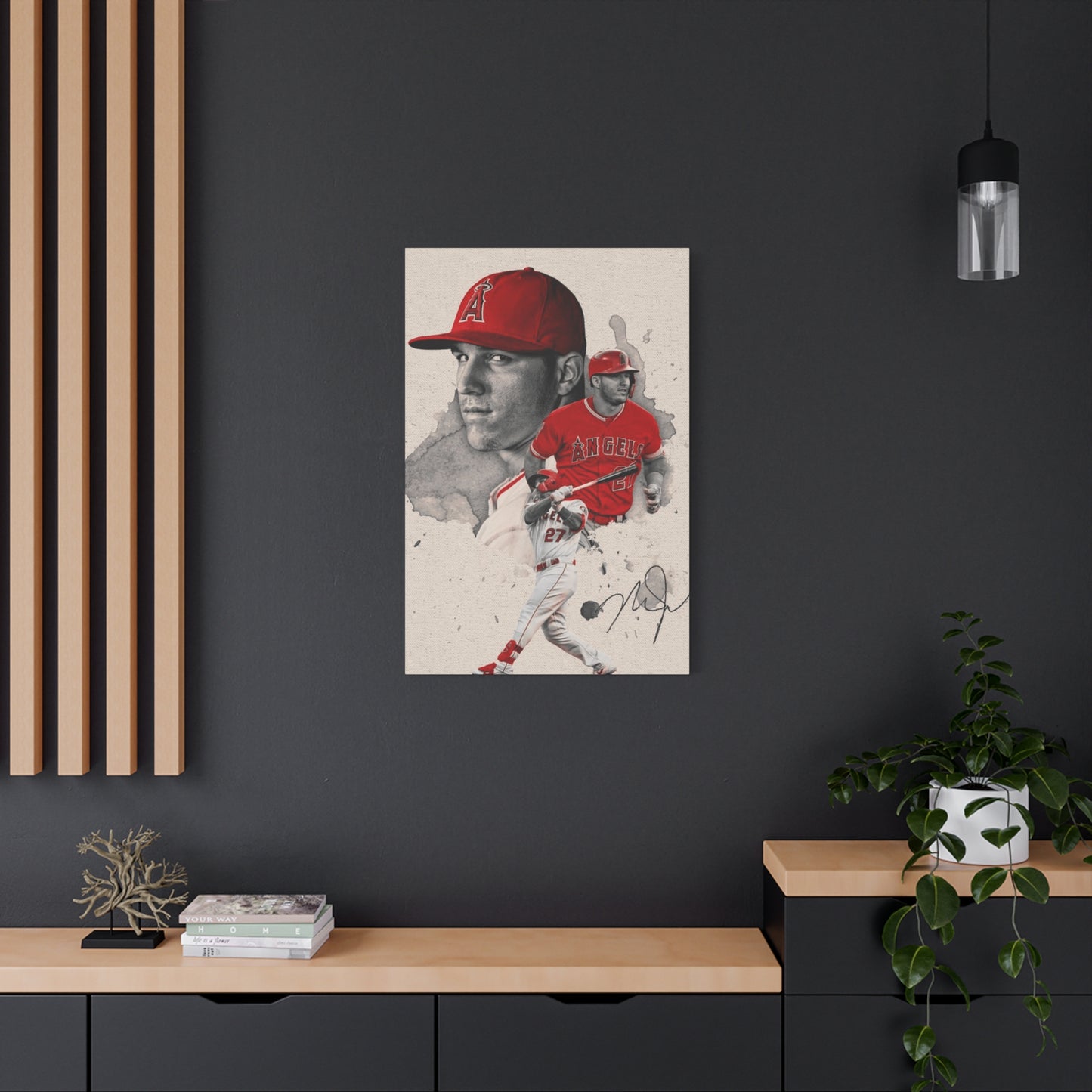 Mike Trout Wall Art & Canvas Prints