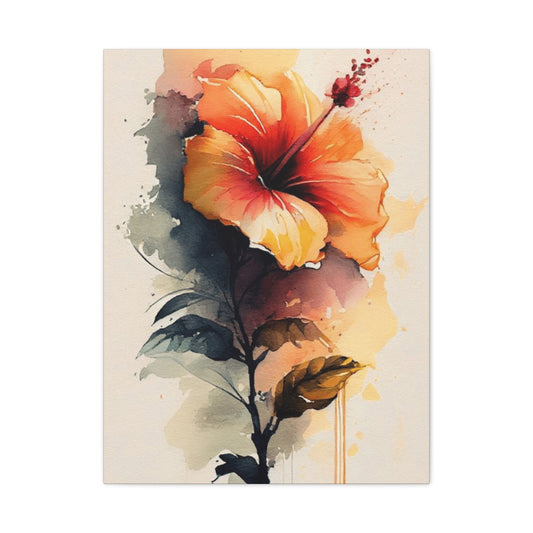 A Flower Painting Wall Art & Canvas Prints