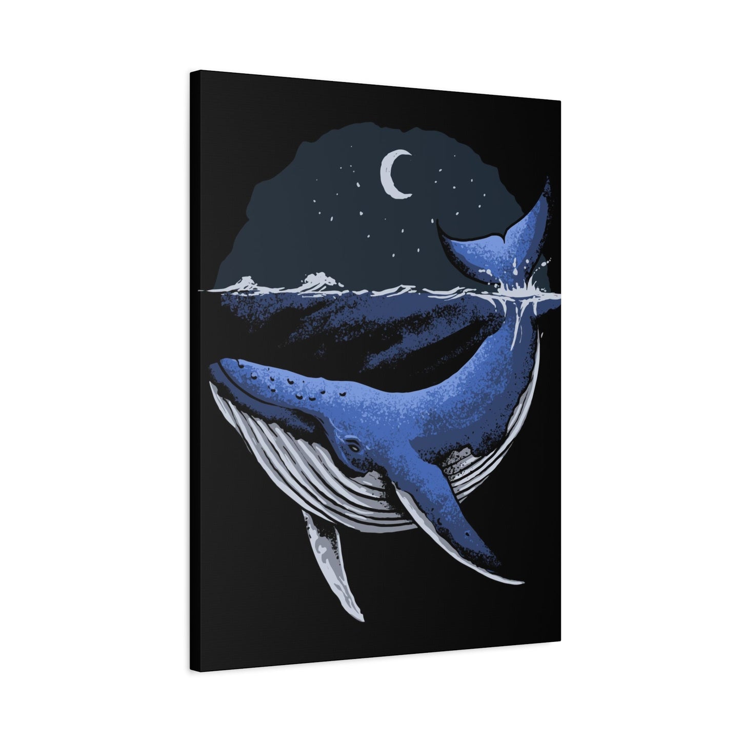 Blue Whale Wall Art & Canvas Prints