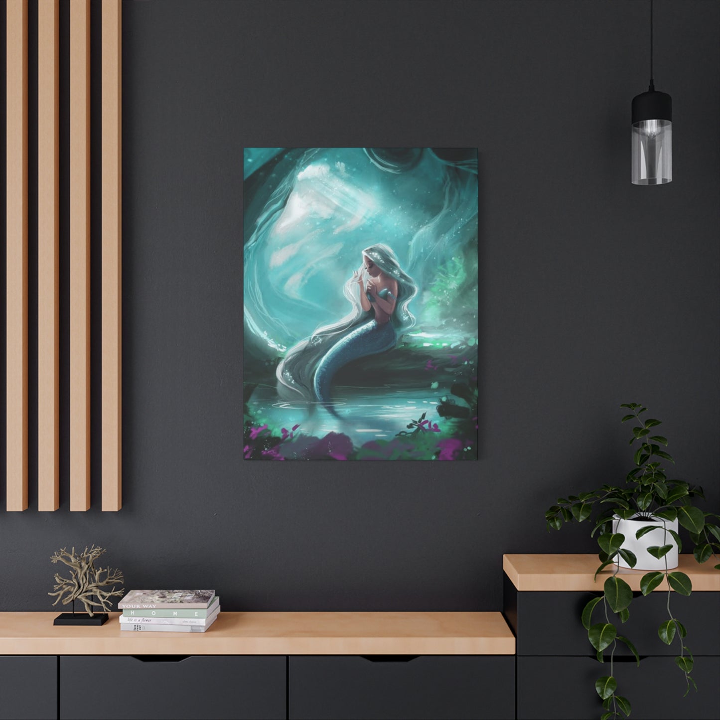 Mermaid Portrait Wall Art & Canvas Prints