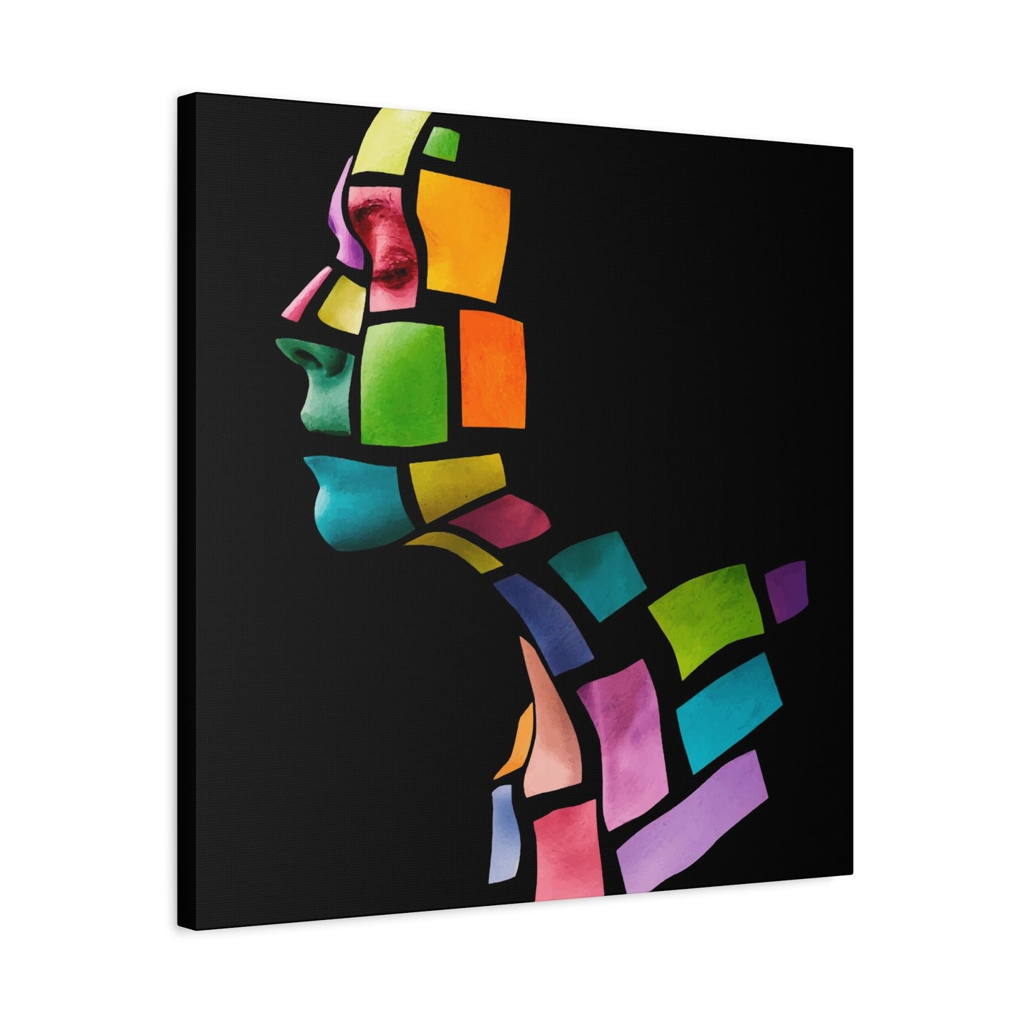 Color Block Wall Art & Canvas Prints