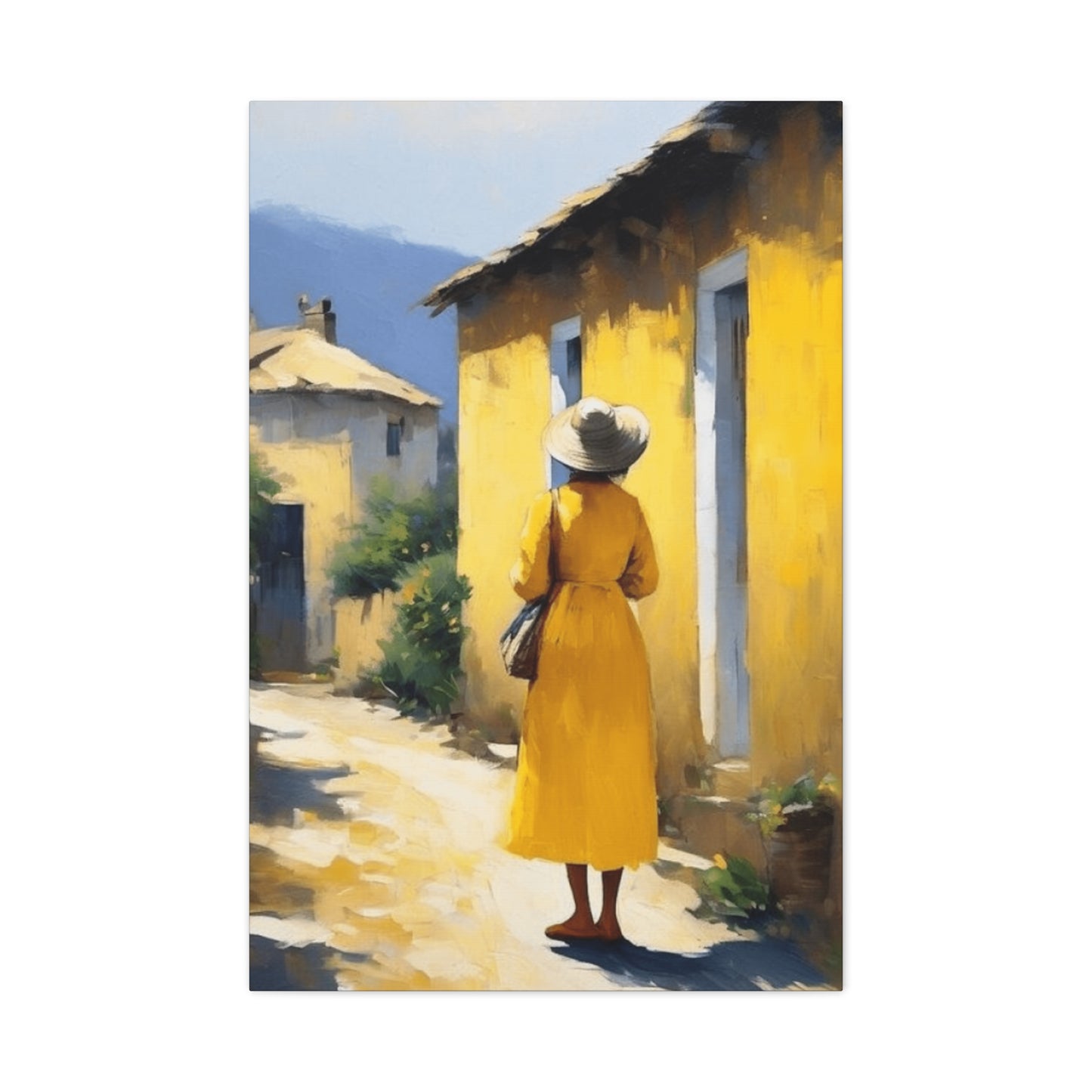 Women Walking In A Street Wall Art & Canvas Prints