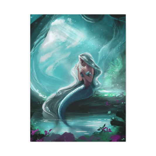 Mermaid Portrait Wall Art & Canvas Prints