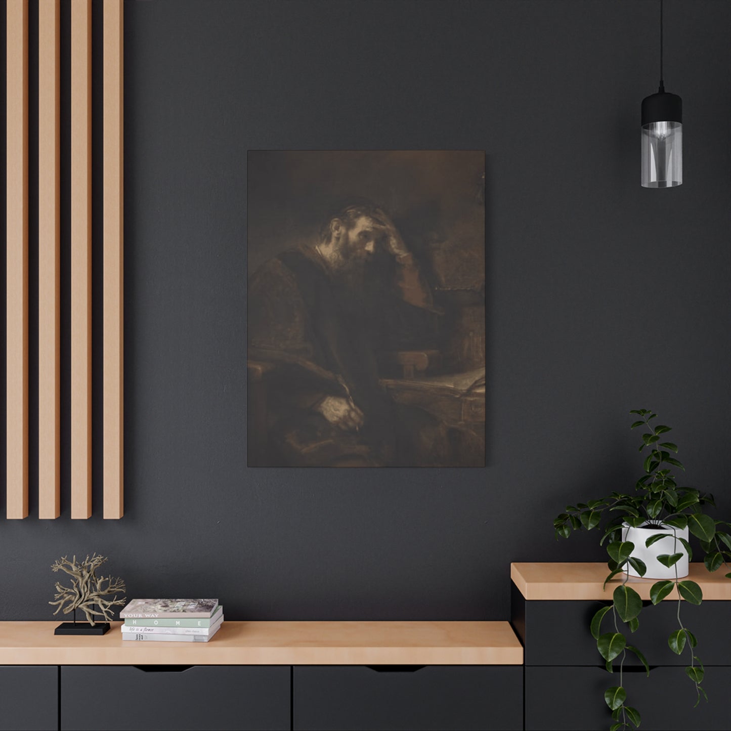 Saint Paul Seated At His Work Table Wall Art & Canvas Prints