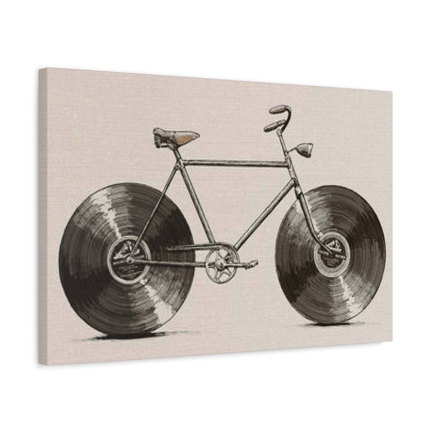 Old Bicycle Model Wall Art & Canvas Prints