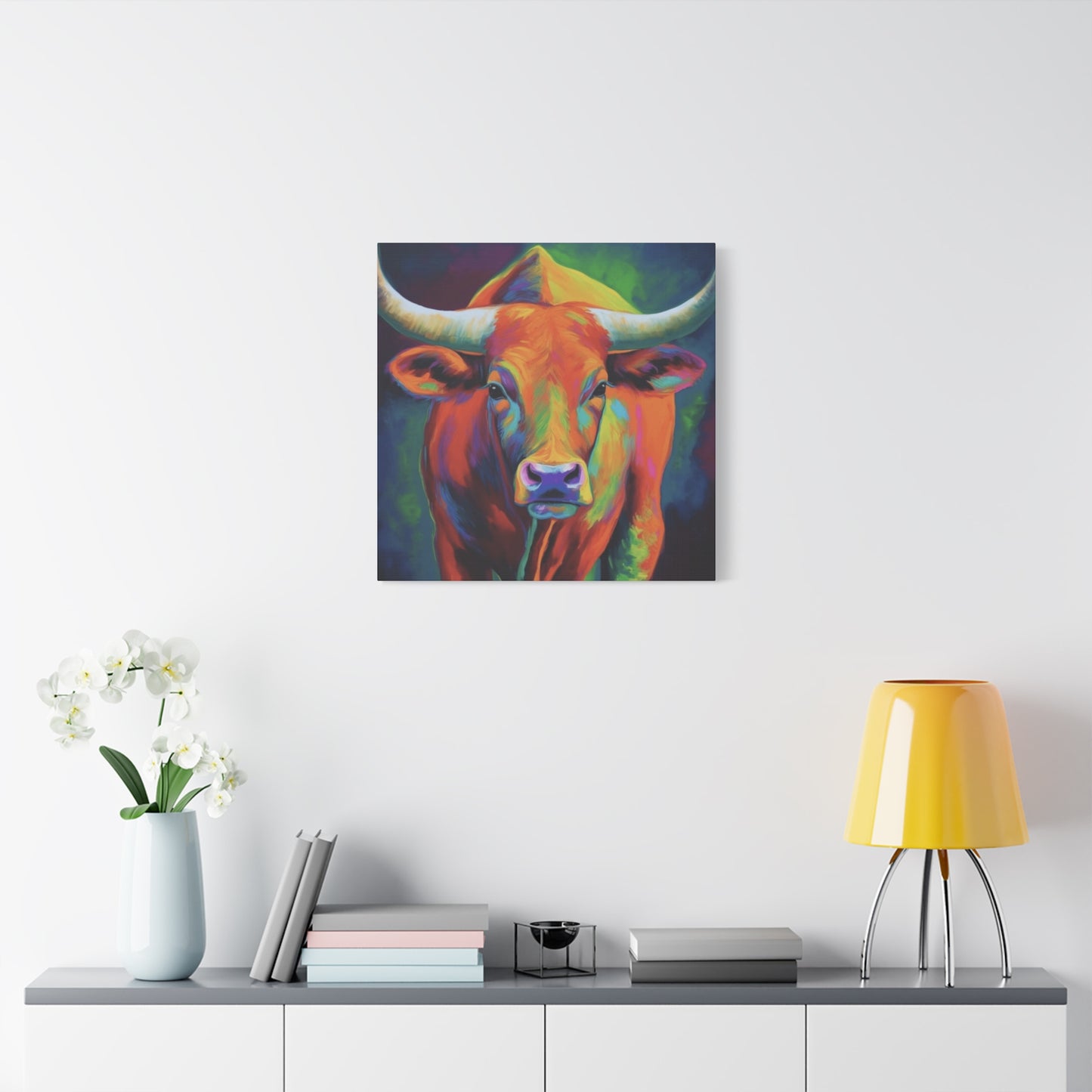 Long Horn Wall Art & Canvas Prints