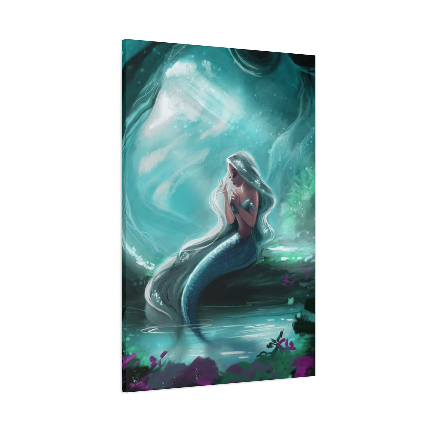 Mermaid Portrait Wall Art & Canvas Prints