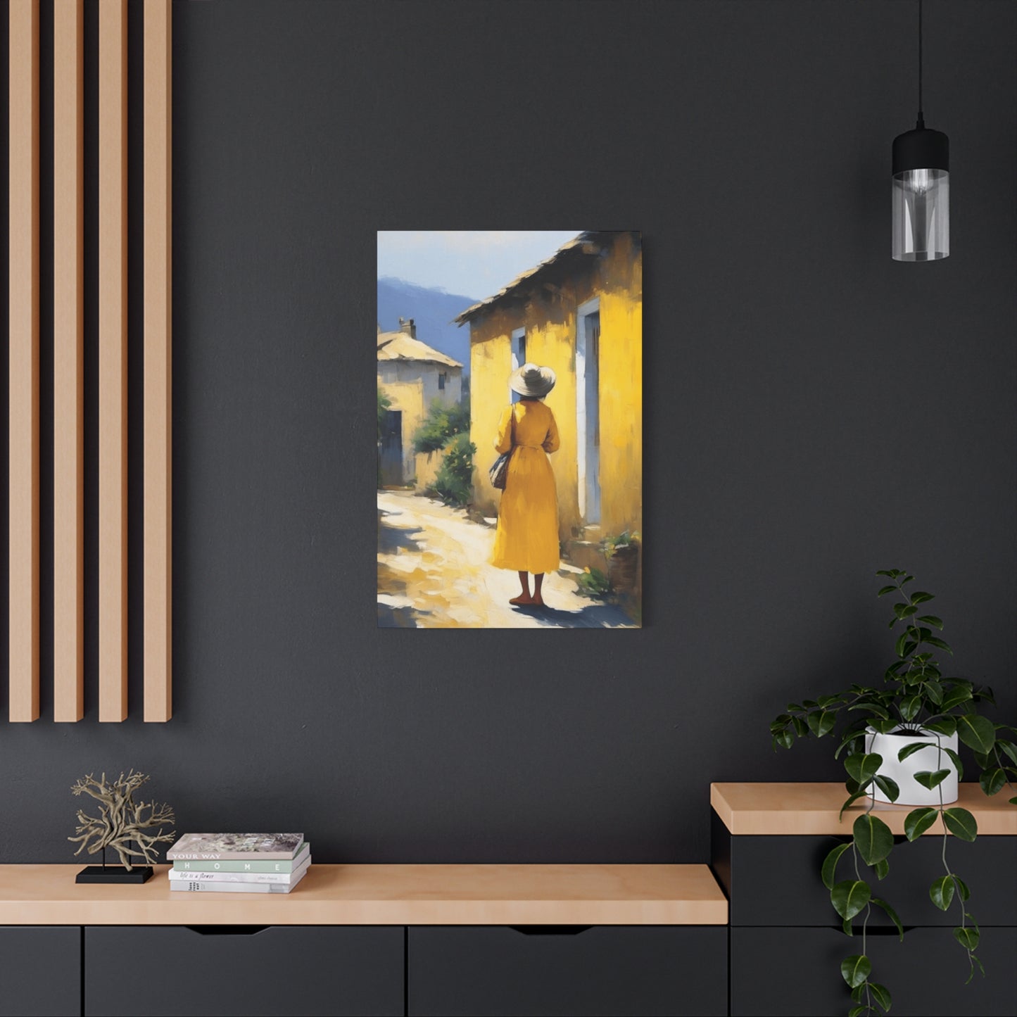 Women Walking In A Street Wall Art & Canvas Prints