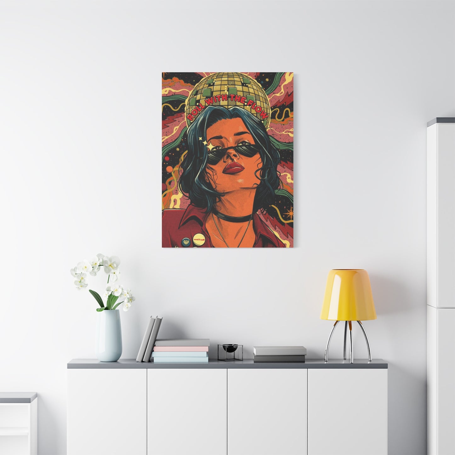 Roll With The Flow Wall Art & Canvas Prints