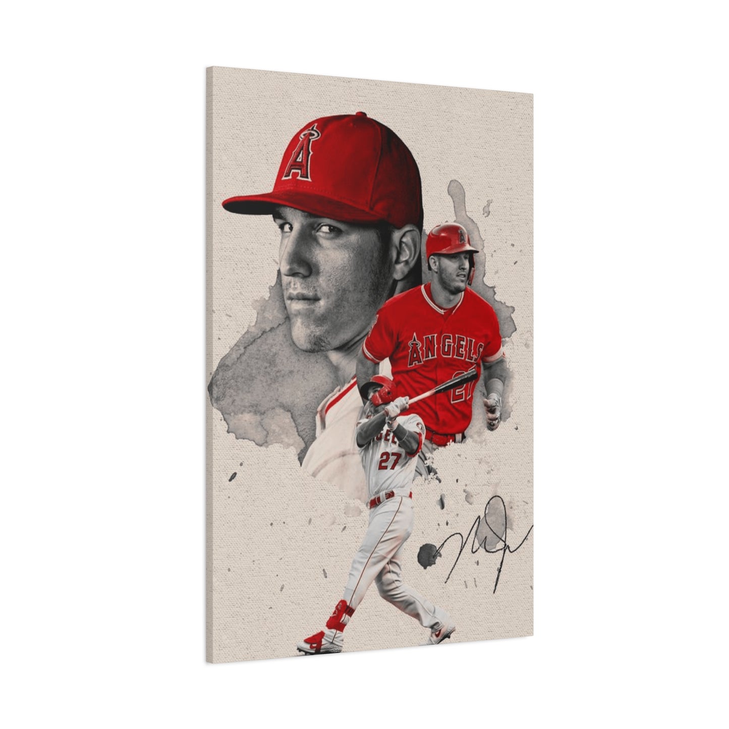 Mike Trout Wall Art & Canvas Prints