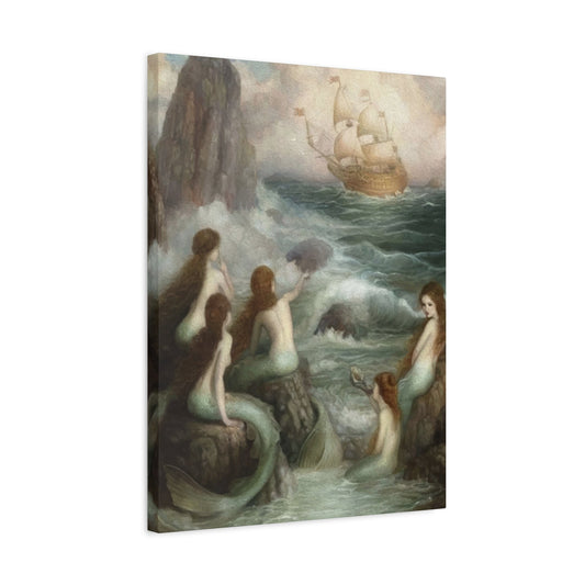 Pod of Mermaid Wall Art & Canvas Prints