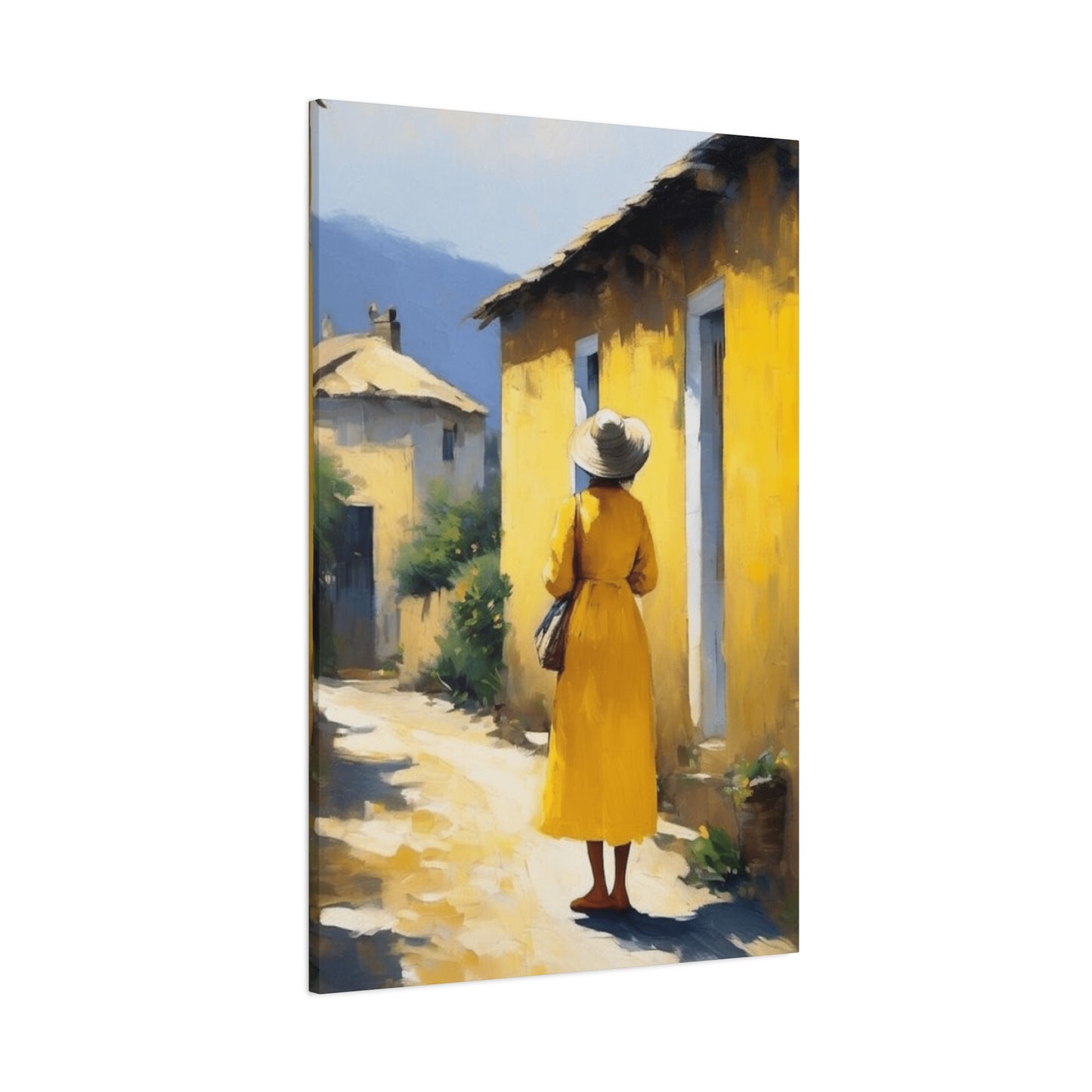 Women Walking In A Street Wall Art & Canvas Prints