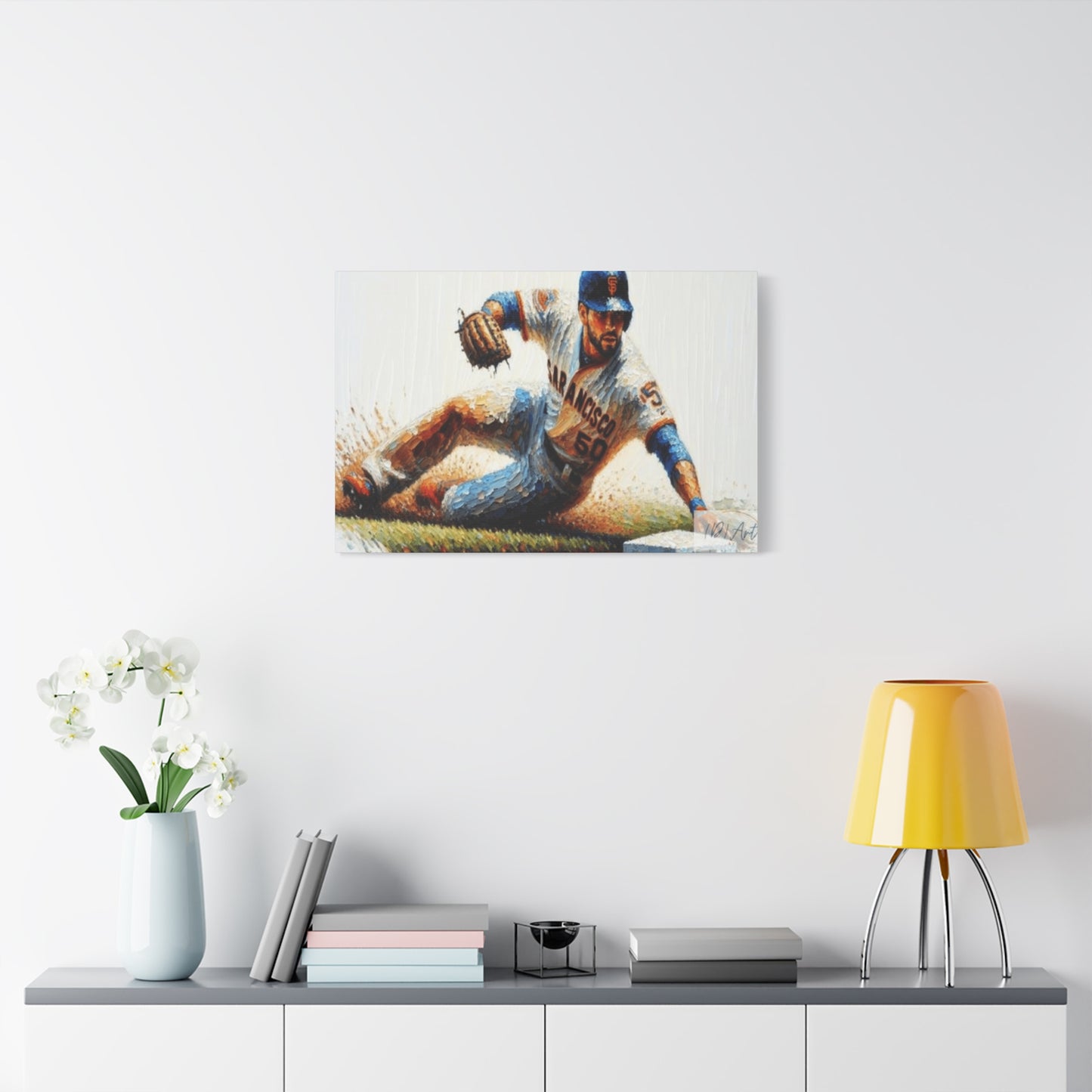 Baseball Fielder Wall Art & Canvas Prints