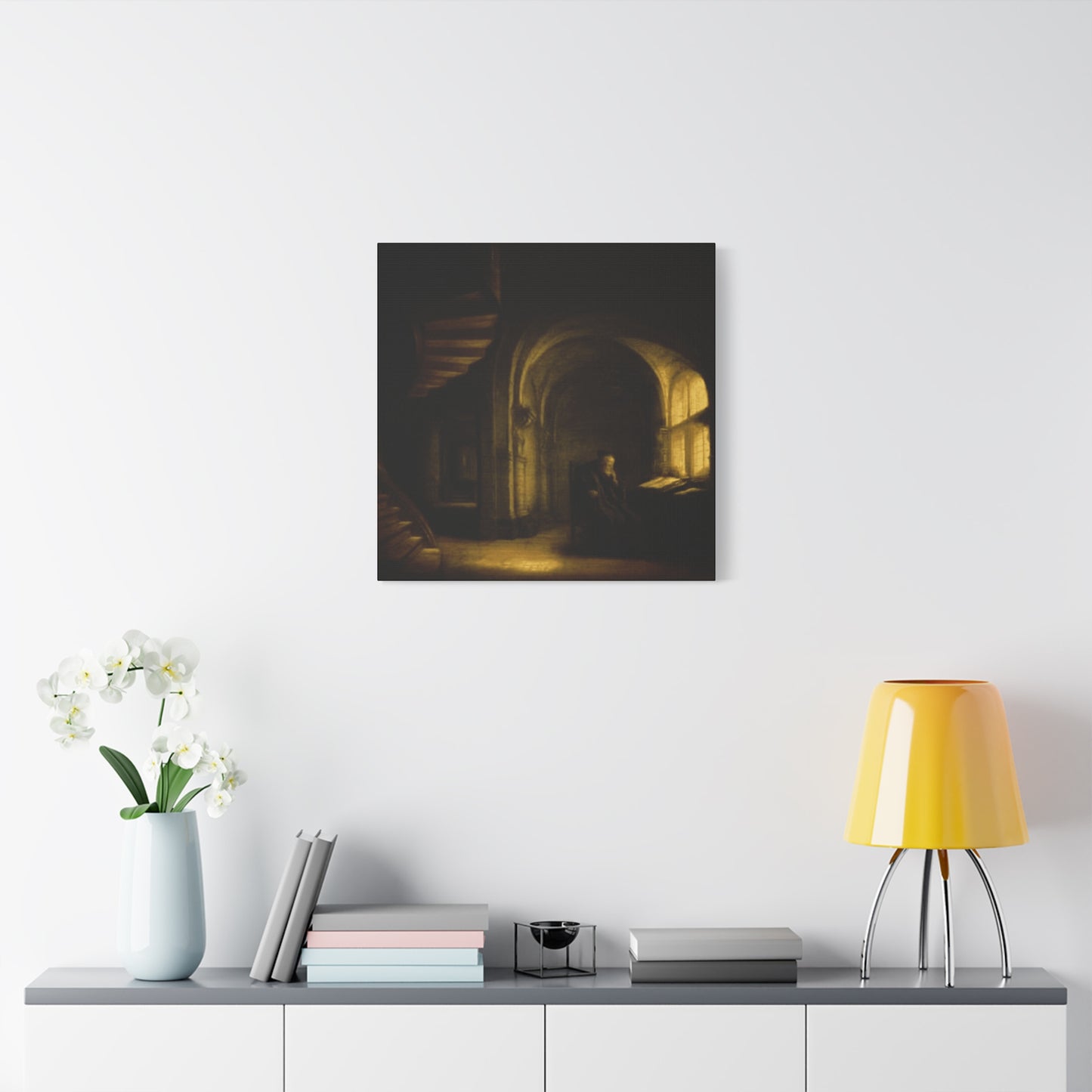 Philosopher With An Open Book Wall Art & Canvas Prints