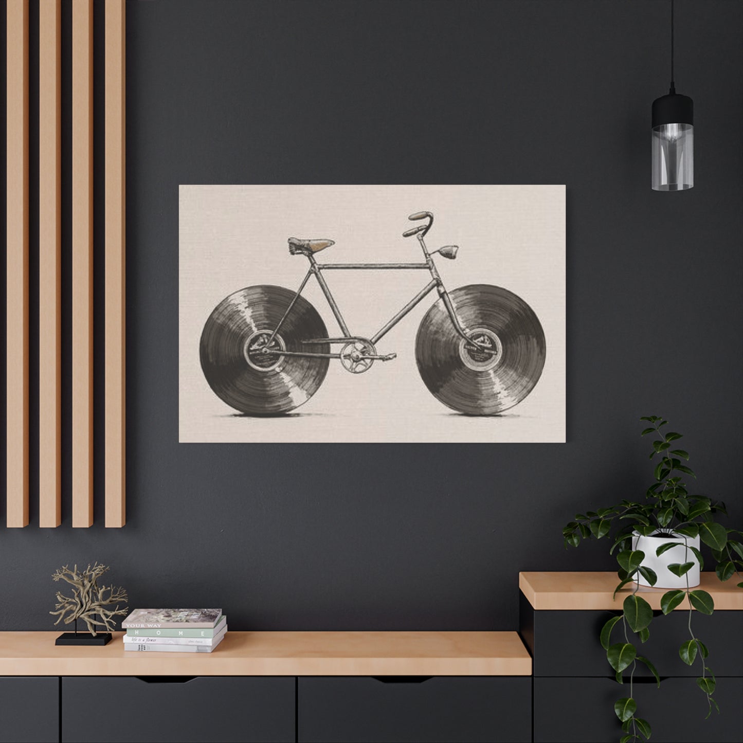 Old Bicycle Model Wall Art & Canvas Prints