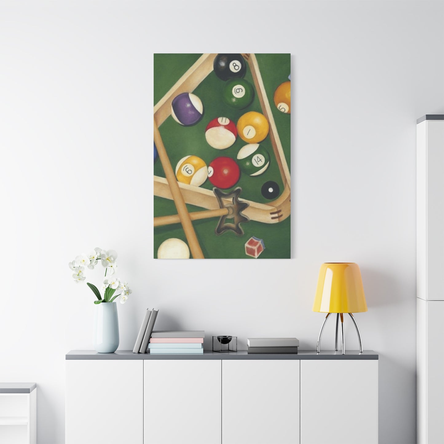 Pool Table Poster Wall Art & Canvas Prints