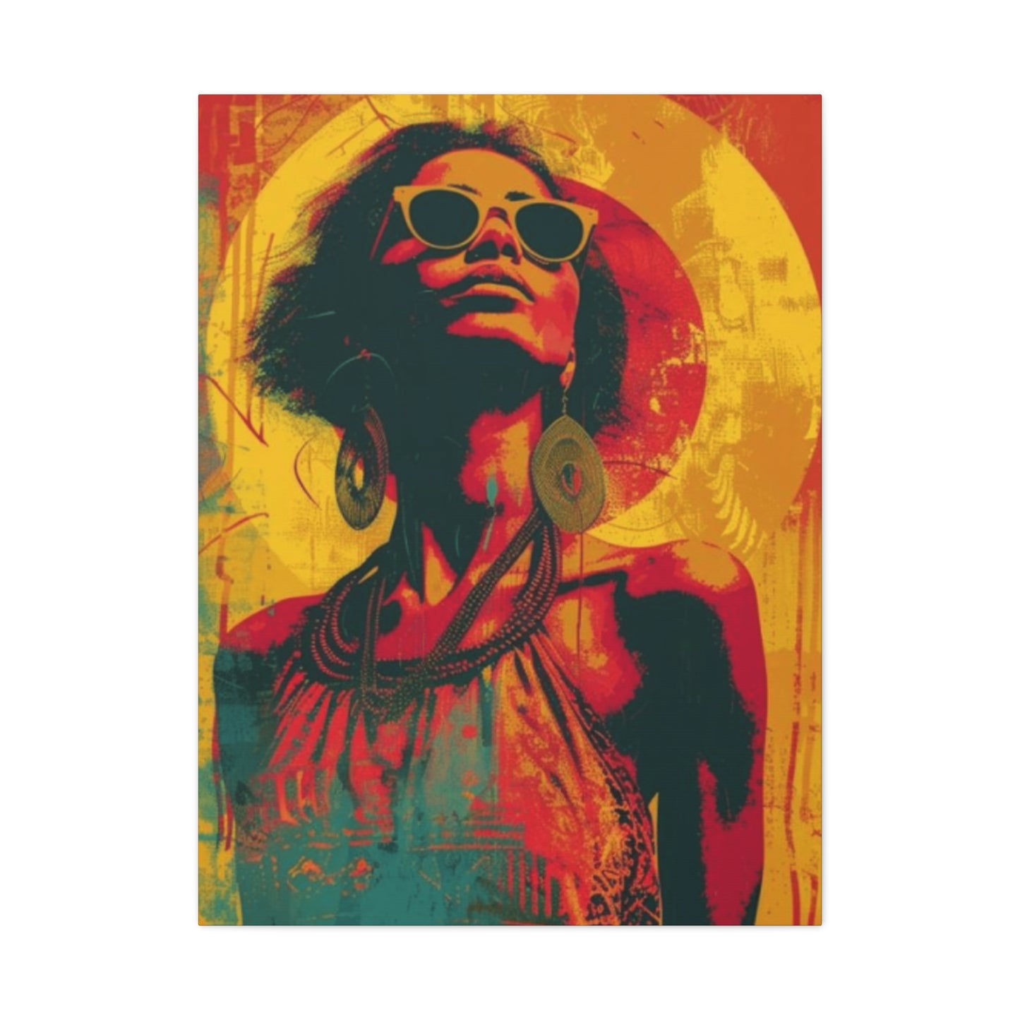 Vivid Women Portrait Wall Art & Canvas Prints