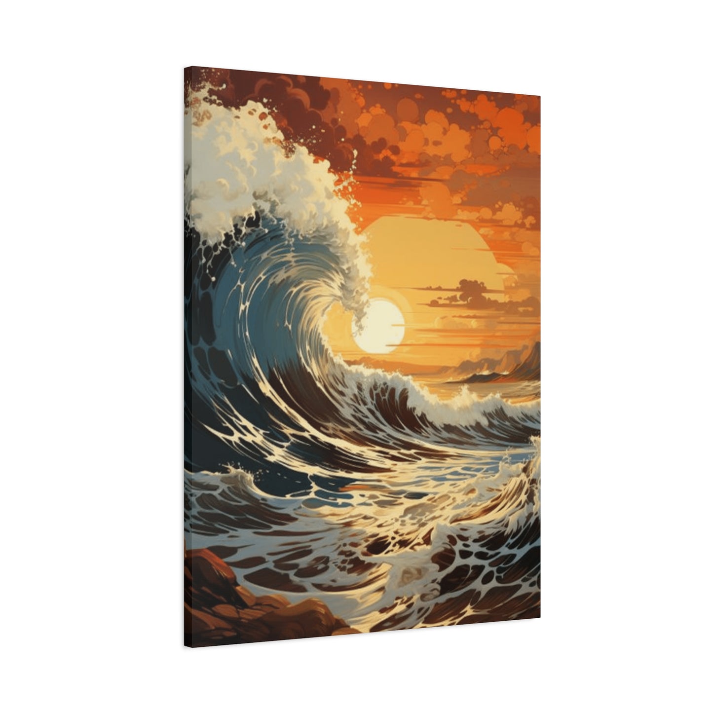 Wave Wall Art & Canvas Prints