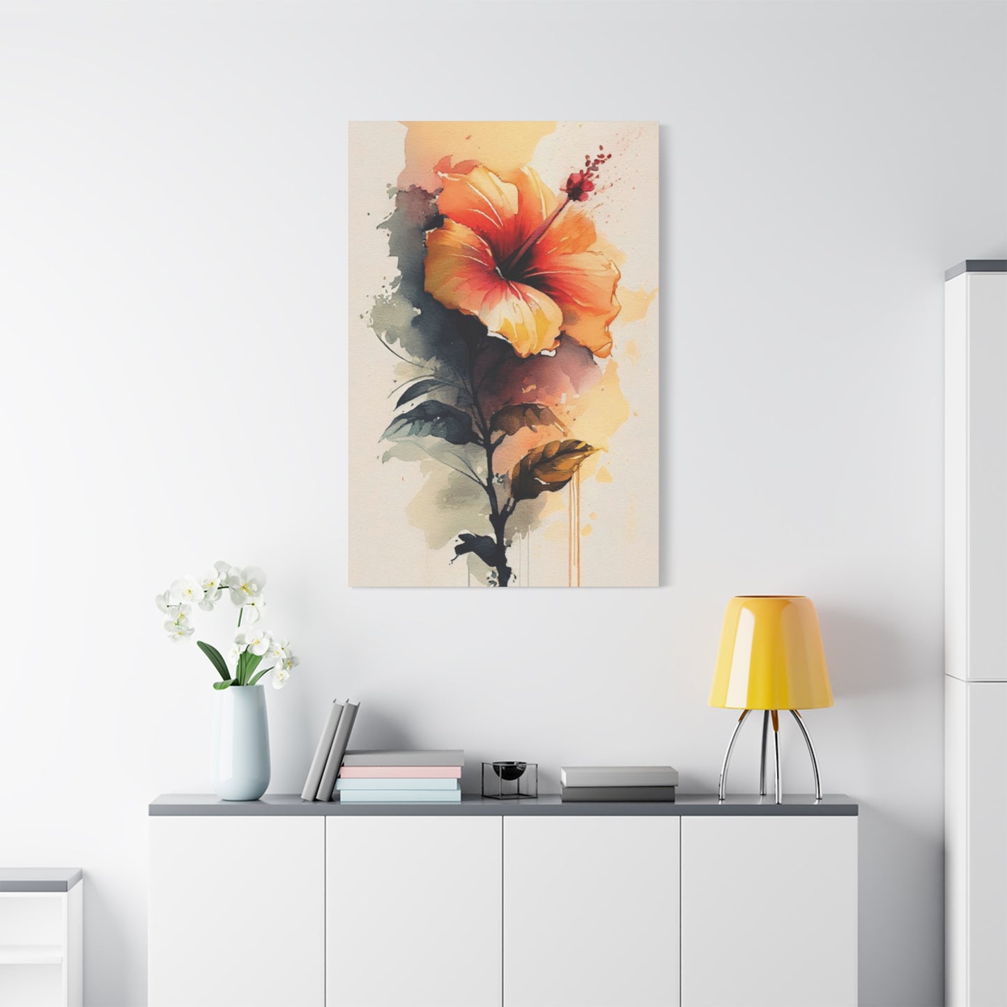 A Flower Painting Wall Art & Canvas Prints