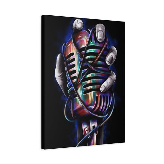 Mic Wall Art & Canvas Prints