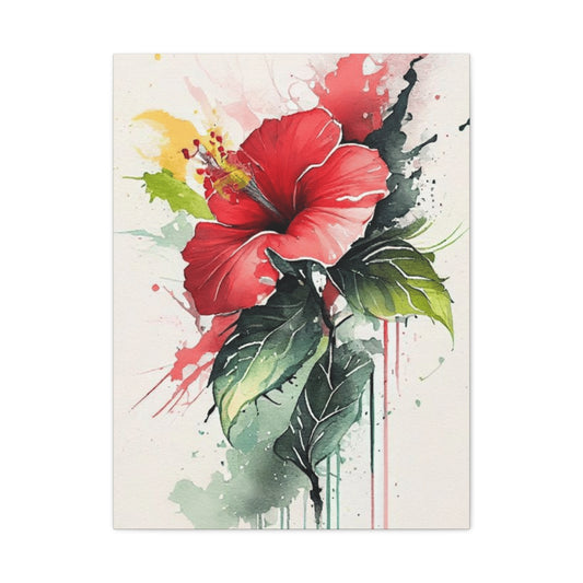 China Rose Painting Wall Art & Canvas Prints